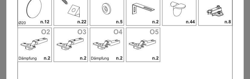Which piece is which?