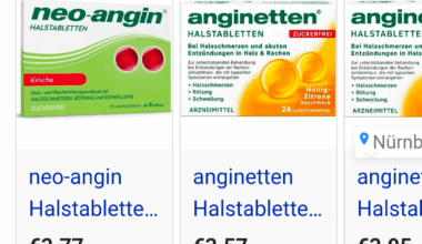 Soar throat bonbon: alternative for neo-angin