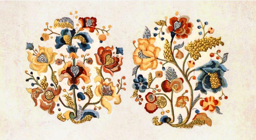 Cossack Baroque – magnificent Ukrainian embroidery from the 17-18th centuries