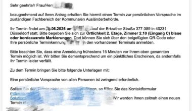 Unemployed but received a Permanent Residence appointment – Düsseldorf Ausländerbehörde. Is this normal?