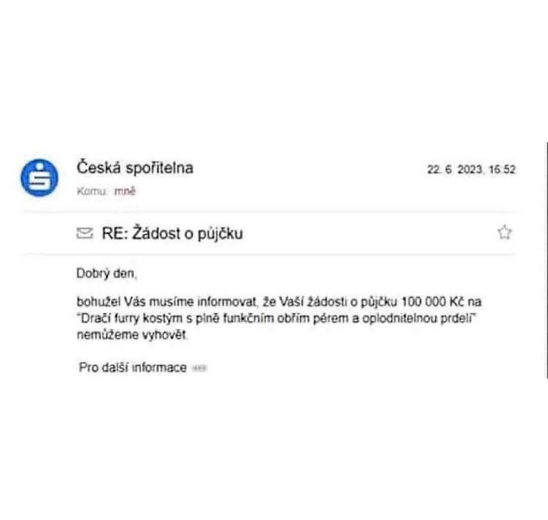 Chtěl jsem si půjčit, bohužel to nevyšlo…nějaké rady?🐶