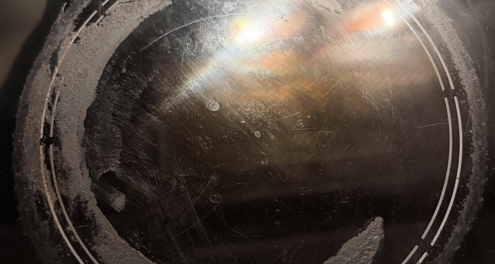 Quick fix for removing burned food from stove