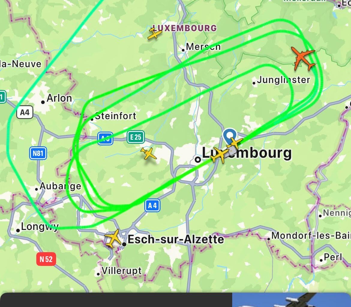 FIrst time I’ve seen NATO40 go counterclockwise