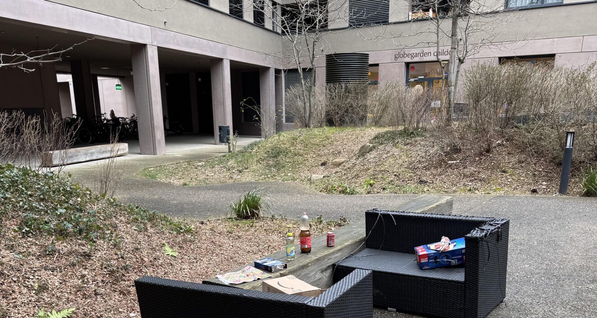 When your apartment building decides it doesn’t need a security guard anymore.