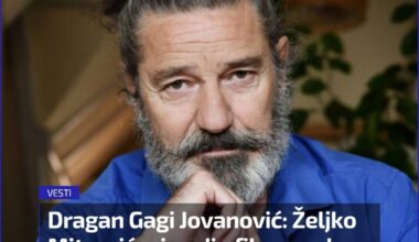 Dragan Gagi Jovanović: Željko Mitrović mi nudio filmove da batalim proteste