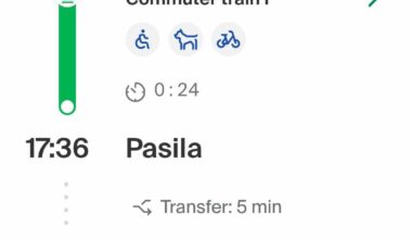 Help with connection in Pasila