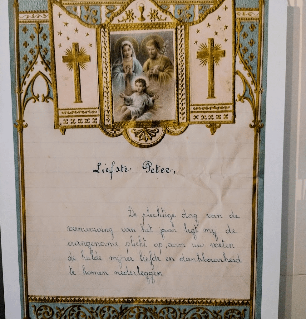 Oldskool nieuwjaarsbrief van heel lang geleden