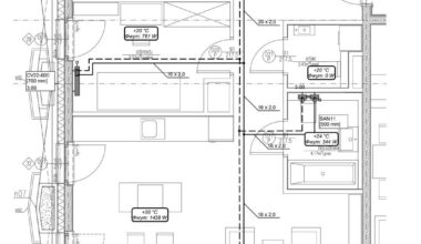 Ogrzewanie podłogowe w mieszkaniu (stan deweloperski).