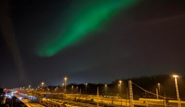 The northern lights in Munich!