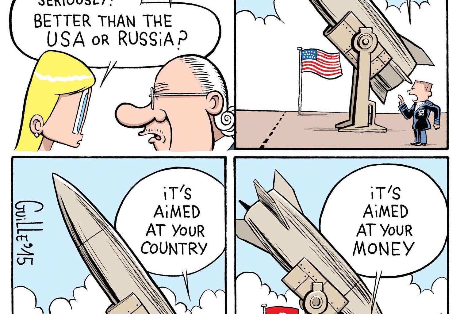 Best defense system | Rich Girl from Barcelona, strip #192 of 645 [OC]