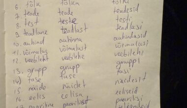 3 different cases of any noun in Estonian