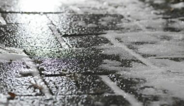 Icy road conditions expected on Monday