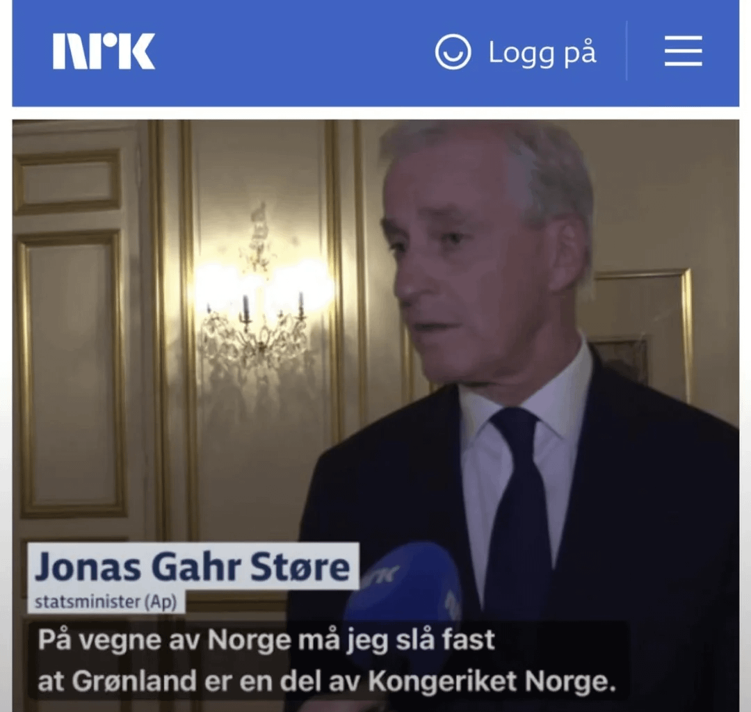 Ja, Grønland i Oslo 🙄