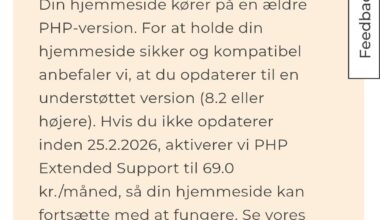Har du et (ubrugt) domæne hos One.com? Pas på automatisk ekstraregning på 69 kr./md.