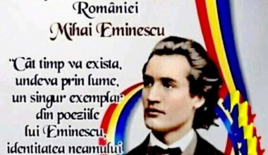 Azi este Ziua Culturii Nationale. Se implinesc 176 de ani de la nasterea lui Mihai Eminescu