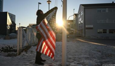 Greenland police fine German satire show for US flag stunt