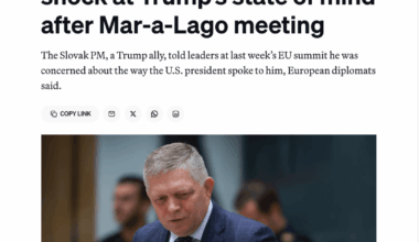 Fico bol v šoku nad psychickým stavom Trumpa po ich osobnom stretnutí