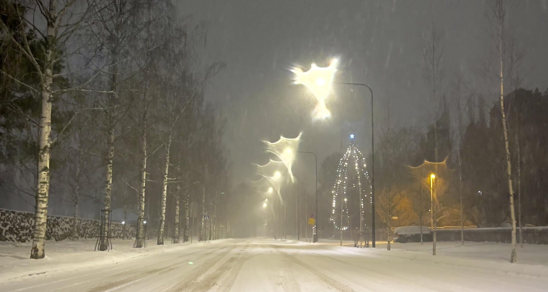 Helsinki is slowly turning into a winter wonderland