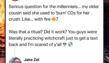 Zažili jste nějaký podobný dotaz od mladší generace?