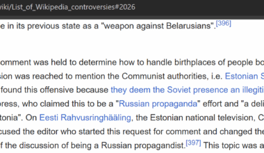 More anti-Estonian agenda pushing on English Wikipedia, justifying distortion of Estonian history and downplaying the Soviet occupation’s illegality as merely an Estonian perception rather than something internationally acknowledged (neither the EU nor UN deemed the occupation legal)