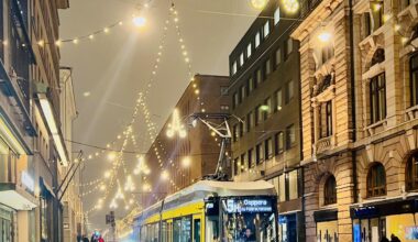 Aleksanterinkatu in downtown Helsinki