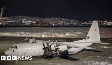 European military personnel arrive in Greenland as Trump says US needs island