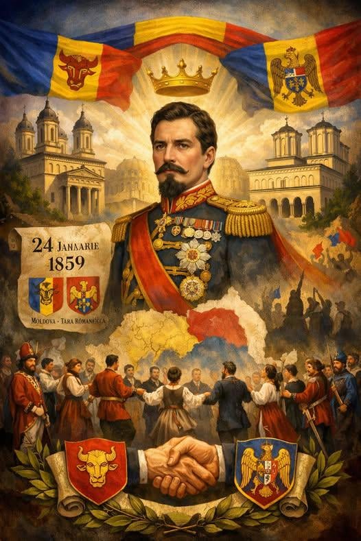 24 ianuarie 1859 – ziua în care românii din principatele Moldovei si Valahiei au ales să fie împreună.