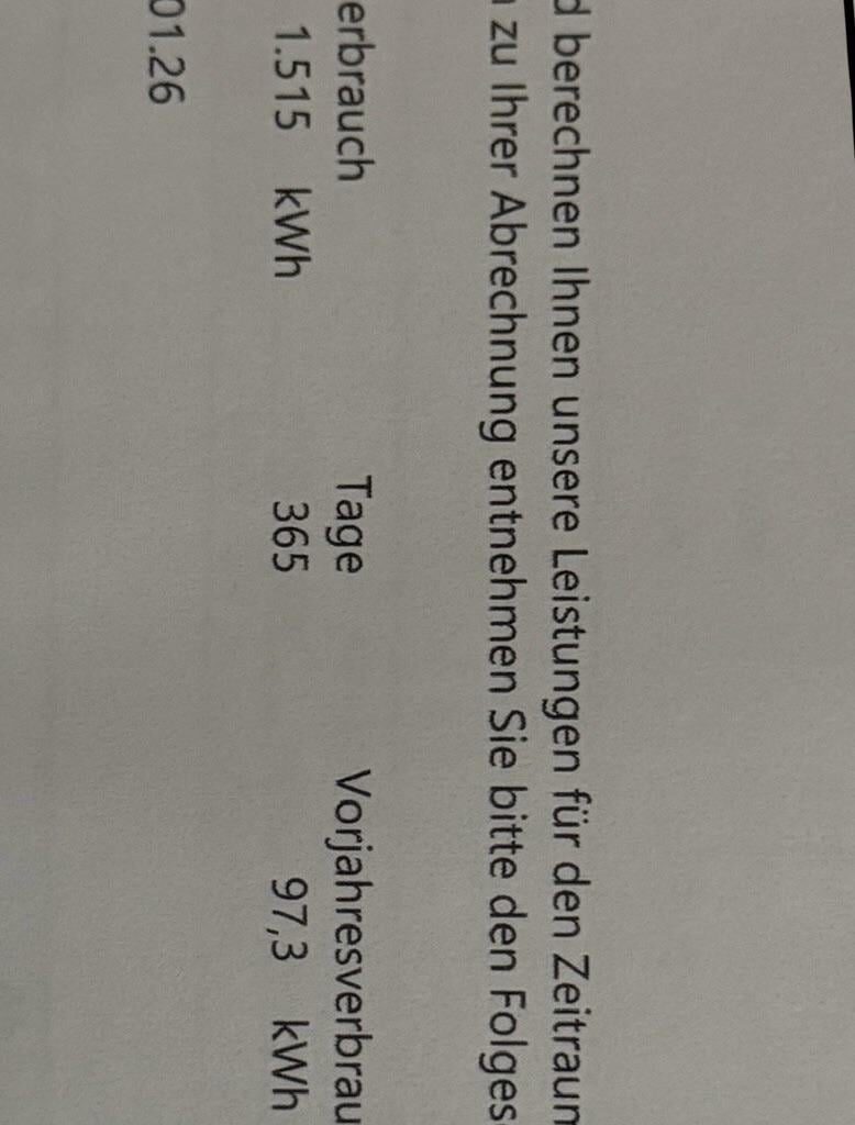 High electricity bill