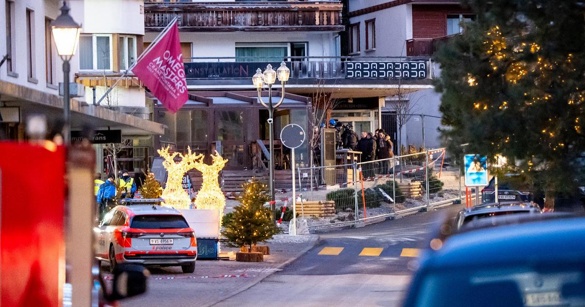 Strage in un bar a Crans-Montana (In Svizzera), esplosione nel locale pieno di gente. 40 morti e 100 feriti