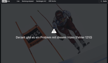 Für was zahl i ORF-Beitrag wenn der Stream jedes Jahr eingeht???