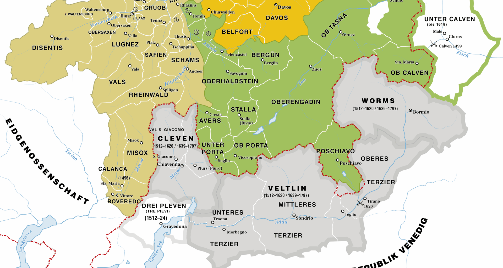 A counterfactual question: Chiavenna, Valtellina and Bormio were dependencies of the Three Leagues (today's Grisons) until 1797. Apart from borders, what would be the biggest difference to Switzerland/Swiss society in 2026 if they had been absorbed into the Confederation?