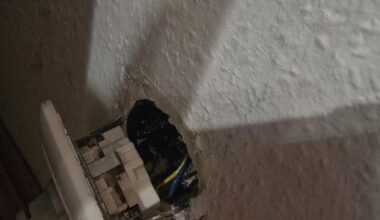 How to fix this? Toddler ripped outlet out of wall