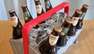 What are the dimensions of a Miłosław Pilzner bottle?