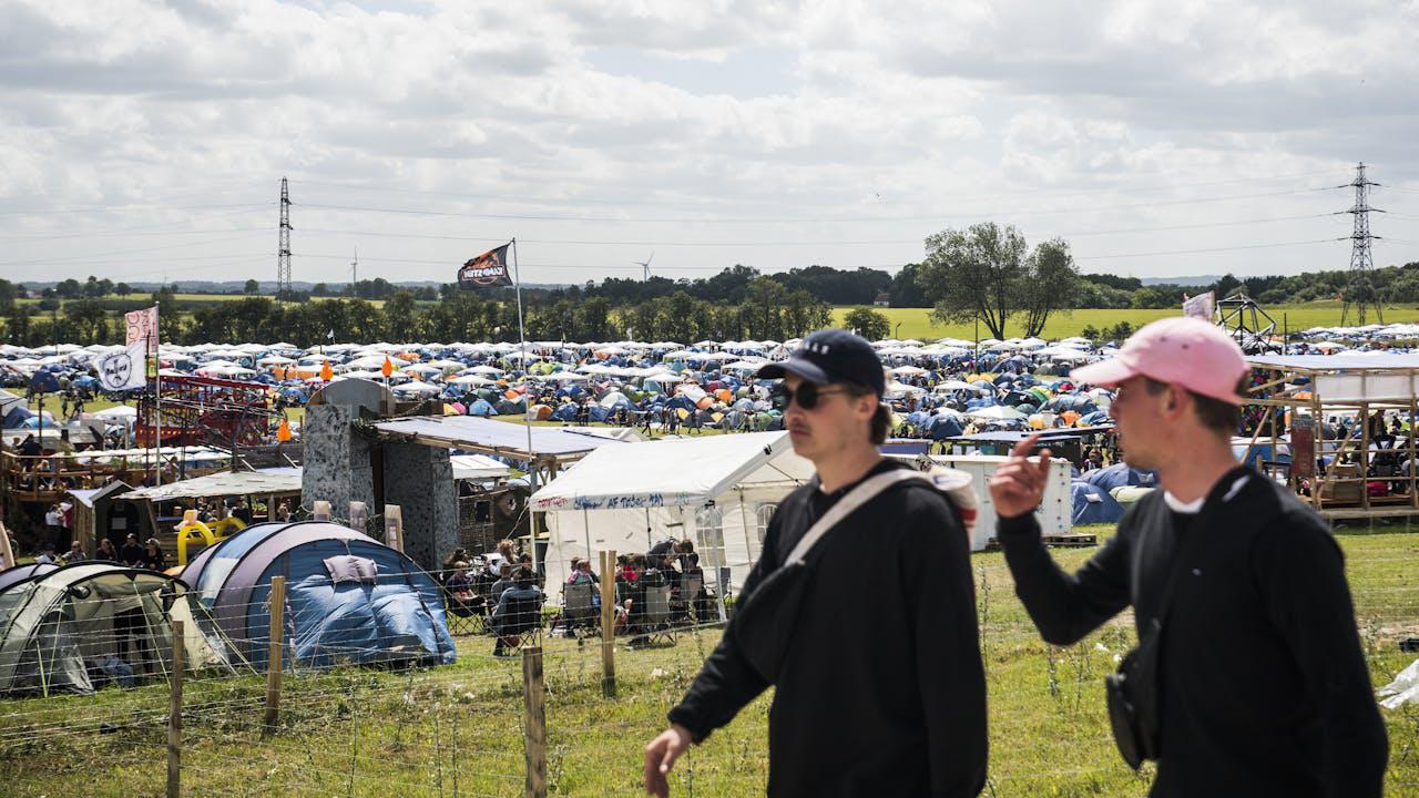 Roskilde Festival forbyde glas og billige pavilloner