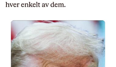 Trump out against Norway......again