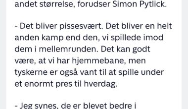 Tyskerne spiller et helt andet spil