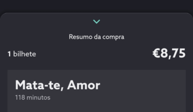 Cinemas NOS Aumentam Preços