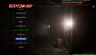 Danas je Bodycam 1997 dobio prijevod na hrvatski! Mislim da bi bilo interesantno podijeliti sa svima koji su zainteresirani u Gaming i Game Dev.