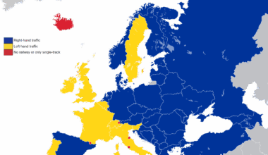 Railway traffic in Europe