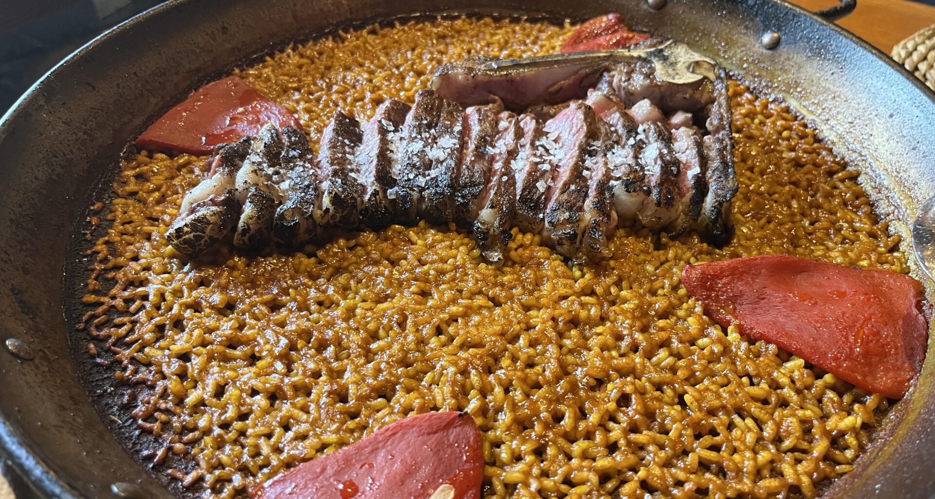 Paella de txuleta