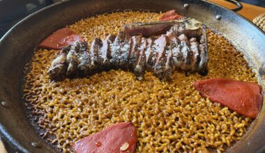 Paella de txuleta