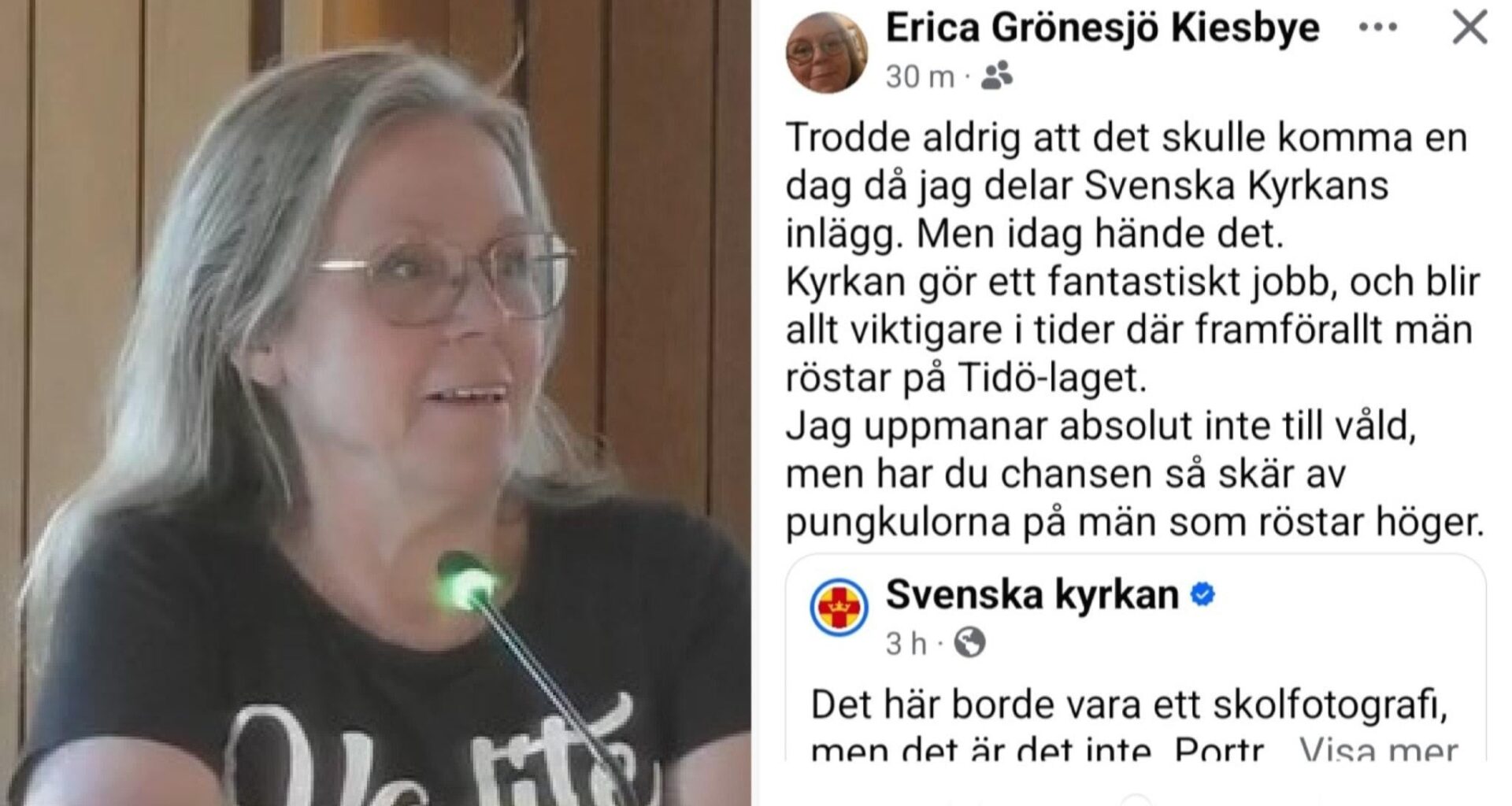 Kommunpolitikern: ”Skär av pungkulorna på män som röstar höger”