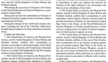 Washington's pressure on Kyiv to cede Ukrainian territory to Russia is in manifest contradiction to the US security assurances in the Budapest Memorandum whose signatories announced their respect for Ukraine's sovereignty & borders