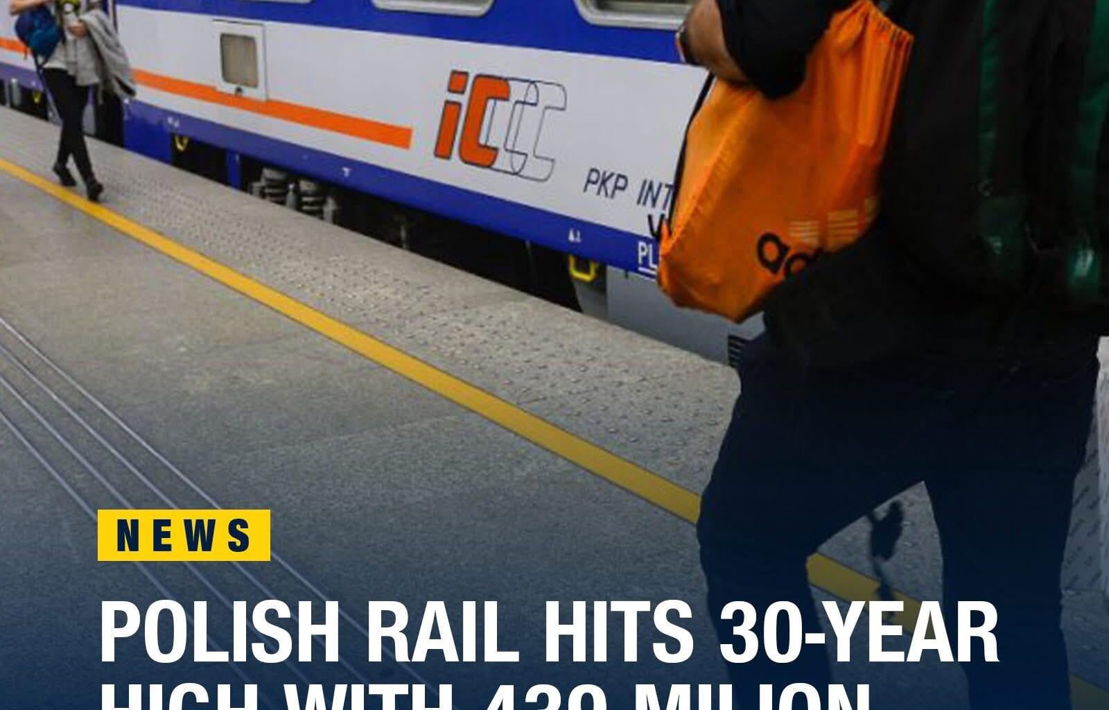 Polonia: 439 de milioane de pasageri pe calea ferată