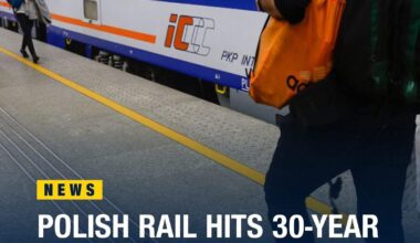 Polonia: 439 de milioane de pasageri pe calea ferată