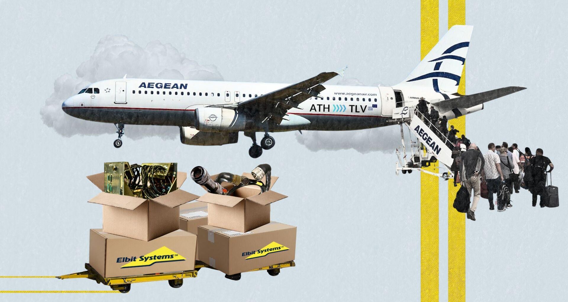 Aegean Airlines: Ταξίδεψε με προϊόντα της ισραηλινής οπλοβιομηχανίας μόνο με 62,76 ευρώ!