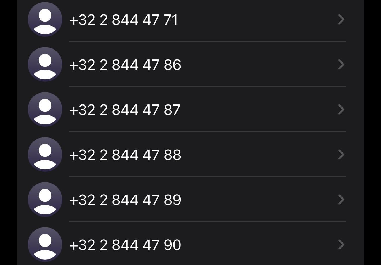 Bizarre numbers from Brussels