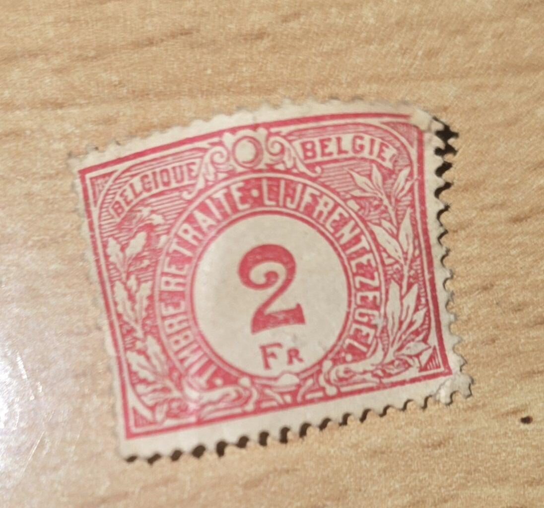 Wat is een lijfrentezegel?