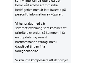 Väntar på order ifrån Webhallen, har aldrig någonsin hört talas om "säkerhetsfilter" som försenar paket i över en vecka?