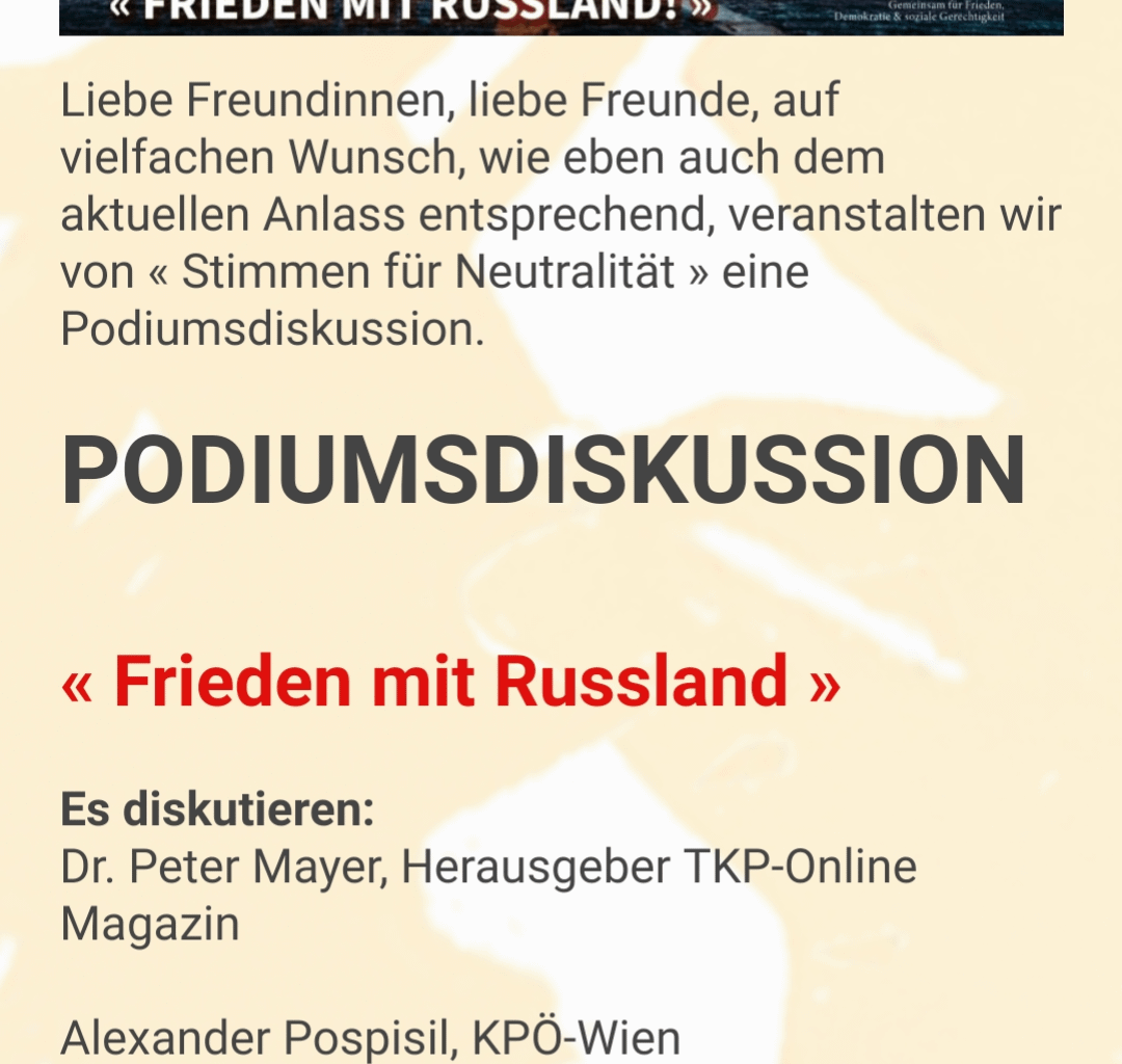 Russlands 5. Kolonne in Österreich